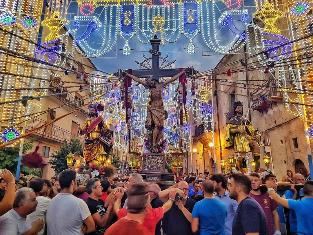 Festa dei Tre Santi - San Rocco,  Santissimo Crocifisso e San Giacomo